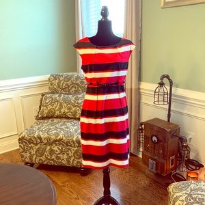 Calvin Klein Striped Career Dress!